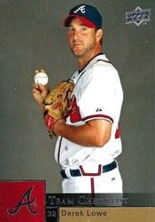 2009 Upper Deck Base Set Derek Lowe #973 card
