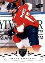 2018-19 Upper Deck Base Set Derek MacKenzie #328 card