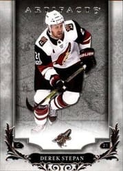 2018-19 Upper Deck Artifacts Base Set Derek Stepan #73 card