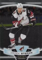 2019-20 O-Pee-Chee Platinum Base Set Derek Stepan #30 card