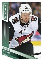 2019-20 Parkhurst Base Set Derek Stepan #81 card