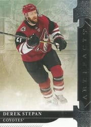 2019-20 Upper Deck Artifacts Base Set Derek Stepan #64 card