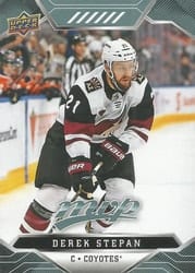 2019-20 Upper Deck MVP Base Set Derek Stepan #6 card