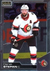 2020-21 O-Pee-Chee Platinum Base Set Derek Stepan #33 card
