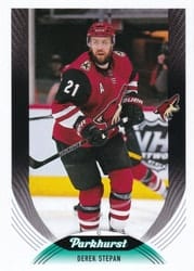 2020-21 Parkhurst Base Set Derek Stepan #21 card