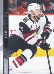 2020-21 Upper Deck Base Set Derek Stepan #262 card