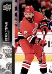 2021-22 Upper Deck Base Set Derek Stepan #539 card