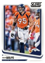 2018 Score Base Set Derek Wolfe #103 card