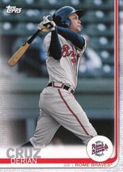 2019 Topps Pro Debut Base Set Derian Cruz #161 card