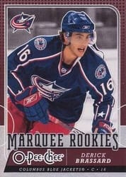 2008-09 O-Pee-Chee Base Set Derick Brassard #541 card