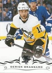 2018-19 Upper Deck Base Set Derick Brassard #139 card