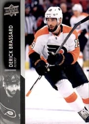 2021-22 Upper Deck Base Set Derick Brassard #611 card