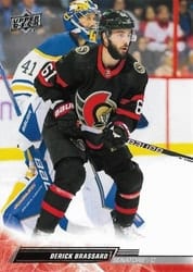 2022-23 Upper Deck Base Set Derick Brassard #601 card
