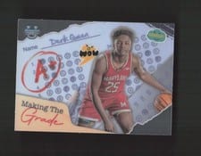 2024-25 Bowman's Best University Making the Grade Derik Queen #MG-18 card
