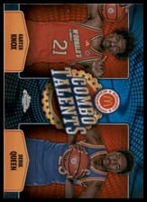2024 Topps Chrome McDonald's All-American Combo Talents Derik Queen #COT-KAK card