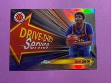 2024 Topps Chrome McDonald's All-American Drive-Thru Service Derik Queen #DTS-DEQ card