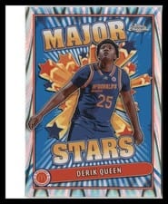 2024 Topps Chrome McDonald's All-American Major Stars Derik Queen #SES-DEQ card