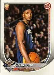 2025-26 Bowman Base Set Derik Queen #13 card