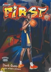 2025-26 Finest First Derik Queen #F-13 card