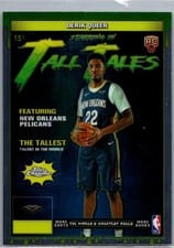 2025-26 Topps Chrome Tall Tales Derik Queen #TT-18 card