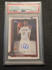 2025-26 Topps Flagship Real One Rookie Autographs Derik Queen #TFRR-DQ card