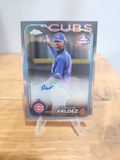 2024 Topps Pro Debut Chrome Autographs Derniche Valdez #PDC-126 card