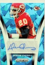 2024 Panini Prizm Flashback Autographs Deron Cherry #FBA-DCY card