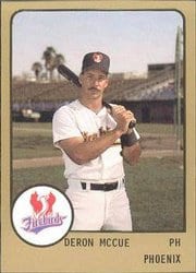 1988 ProCards Base Set Deron McCue #58 card