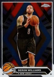2023-24 Topps Chrome Base Set Deron Williams #9 card