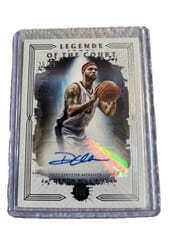 2023-24 Topps Motif Legends of the Court Signatures Deron Williams #LCS-DEW card