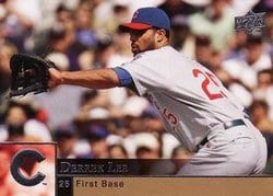 2009 Upper Deck Base Set Derrek Lee #62 card