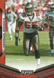 2019 Panini Playoff Base Set Derrick Brooks #168 card