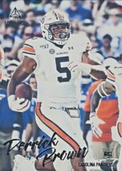 2020 Panini Luminance Base Set Derrick Brown #130 card