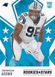 2020 Panini Rookies & Stars Base Set Derrick Brown #143 card
