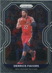 2020-21 Panini Prizm Base Set Derrick Favors #133 card