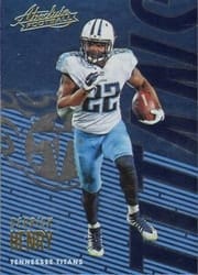 2018 Panini Absolute Base Set Derrick Henry #96 card
