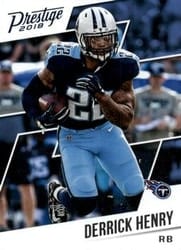 2018 Panini Prestige Base Set Derrick Henry #108 card