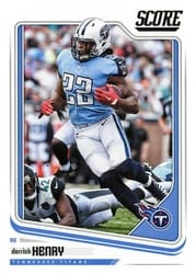 2018 Score Base Set Derrick Henry #314 card