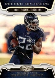 2019 Panini Certified Record Breakers Derrick Henry #RB-DH card