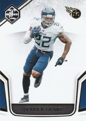 2019 Panini Limited Base Set Derrick Henry #38 card