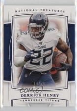2019 Panini National Treasures Derrick Henry #17 card