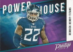 2019 Panini Prestige Power House Derrick Henry #PH-DH card