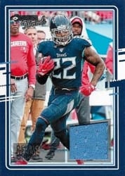 2020 Donruss Donruss Threads Derrick Henry #18 card