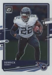 2020 Donruss Optic Base Set Derrick Henry #95 card