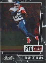 2020 Panini Absolute Red Zone Derrick Henry #1 card