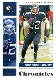 2020 Panini Chronicles Base Set Derrick Henry #96 card