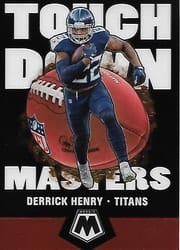 2020 Panini Mosaic Touchdown Masters Derrick Henry #TM19 card
