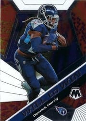 2020 Panini Mosaic Will to Win Derrick Henry #WW4 card