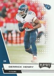 2020 Panini Playoff Base Set Derrick Henry #72 card