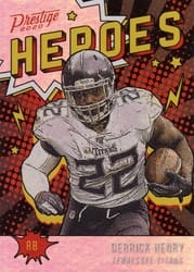 2020 Panini Prestige Heroes Derrick Henry #HE-DH card